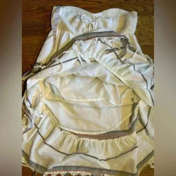 Billabong‎ Cotton Strapless Striped Sundress, Size small - Picture 6 of 7